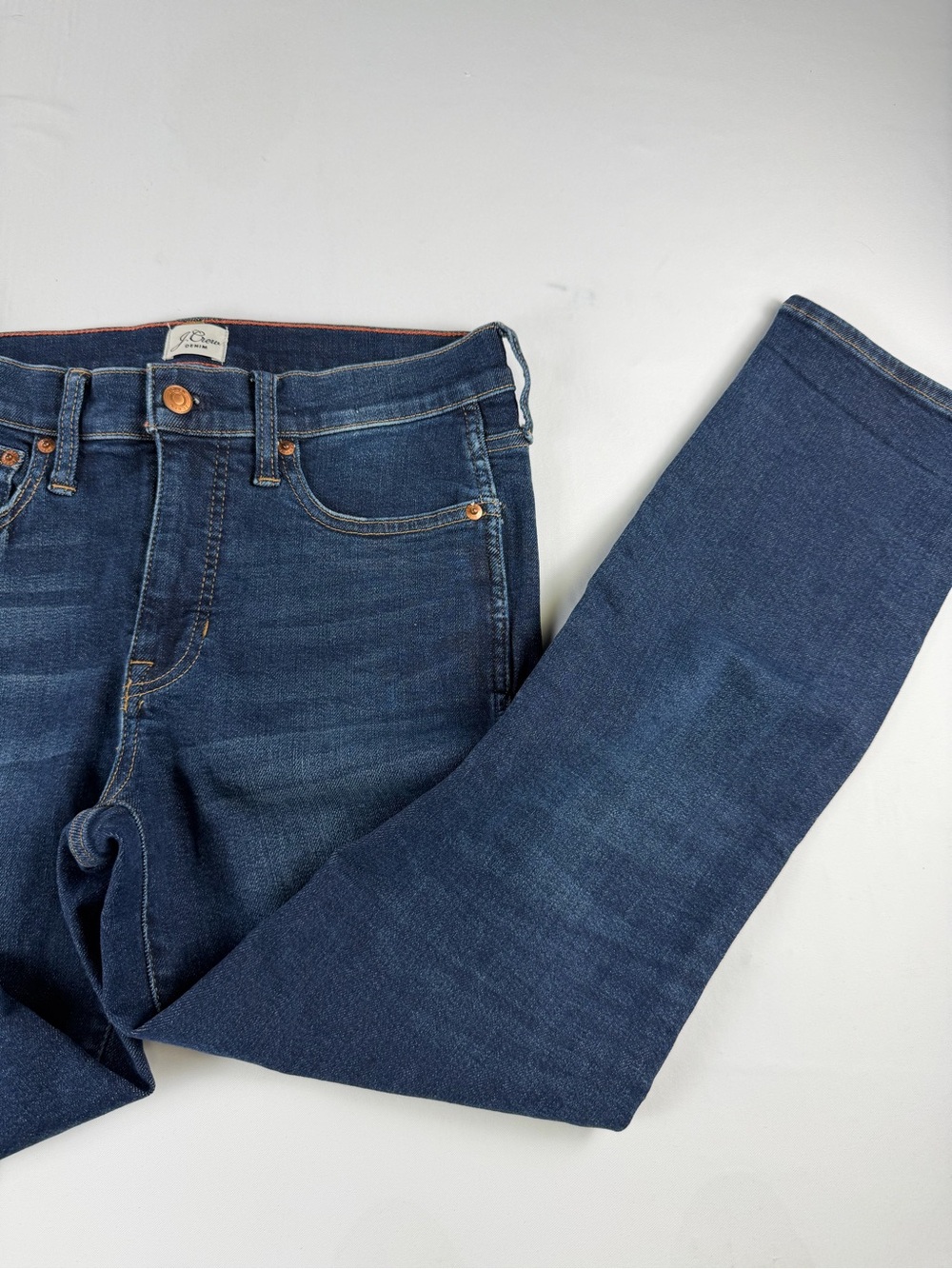 J. Crew Denim - Vintage Straight size 27 Jeans in Medium Blue Wash NWOT - Picture 3 of 15
